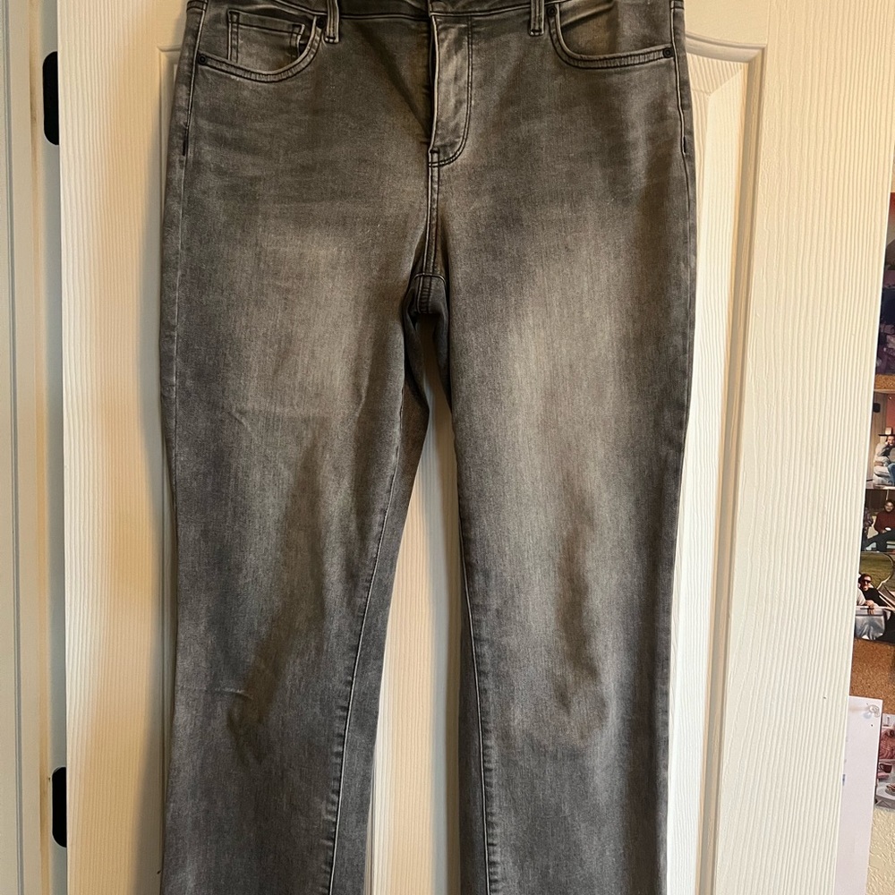 NYDJ black denim ‘Marilyn’ jeans Size 13
